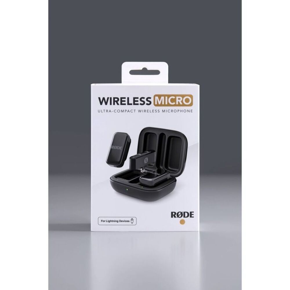 Open Box - RODE Microphones - Rode Wireless Micro Ultra-Compact Micro Black